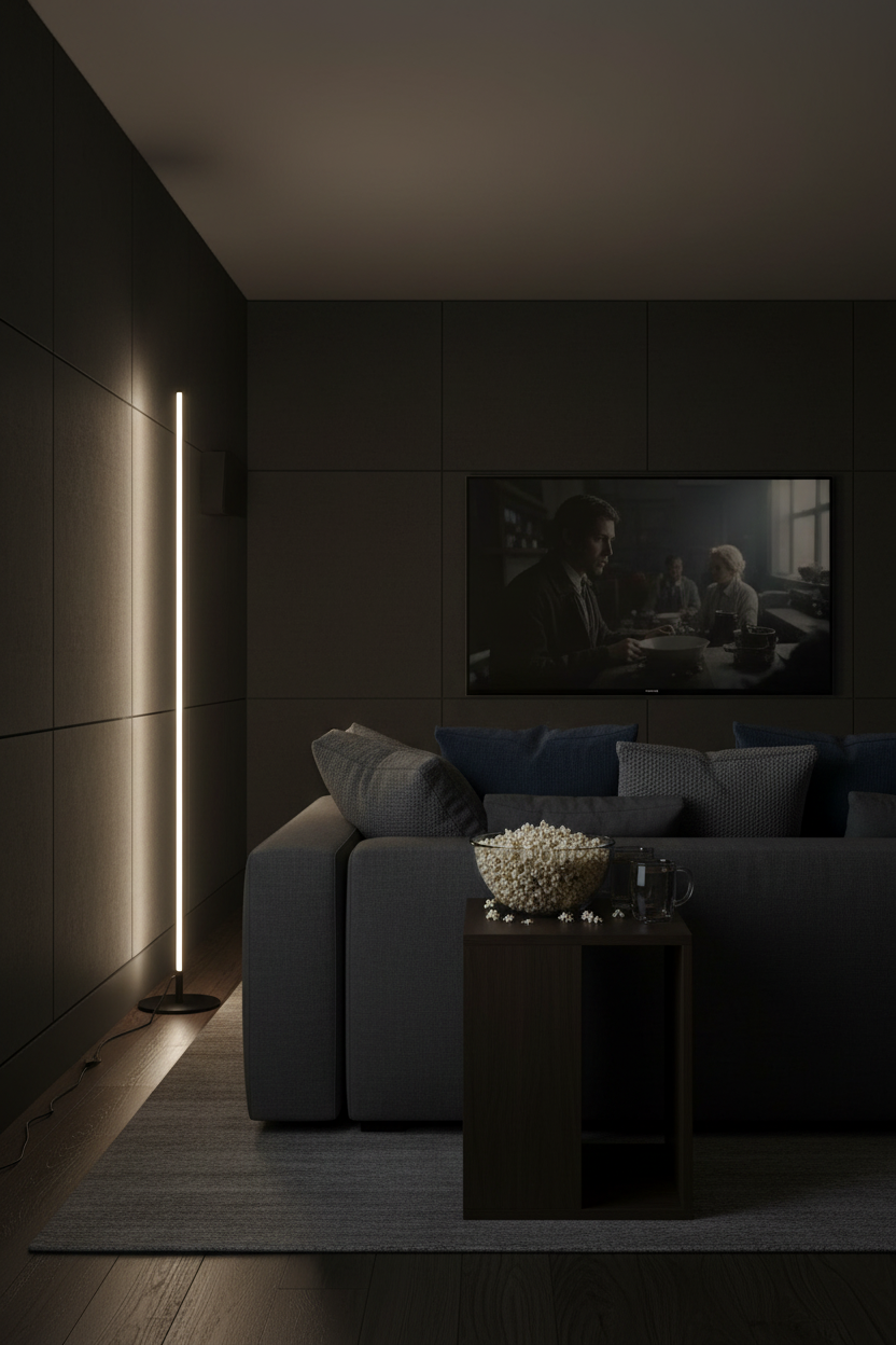 Black Lamp Home Cinema