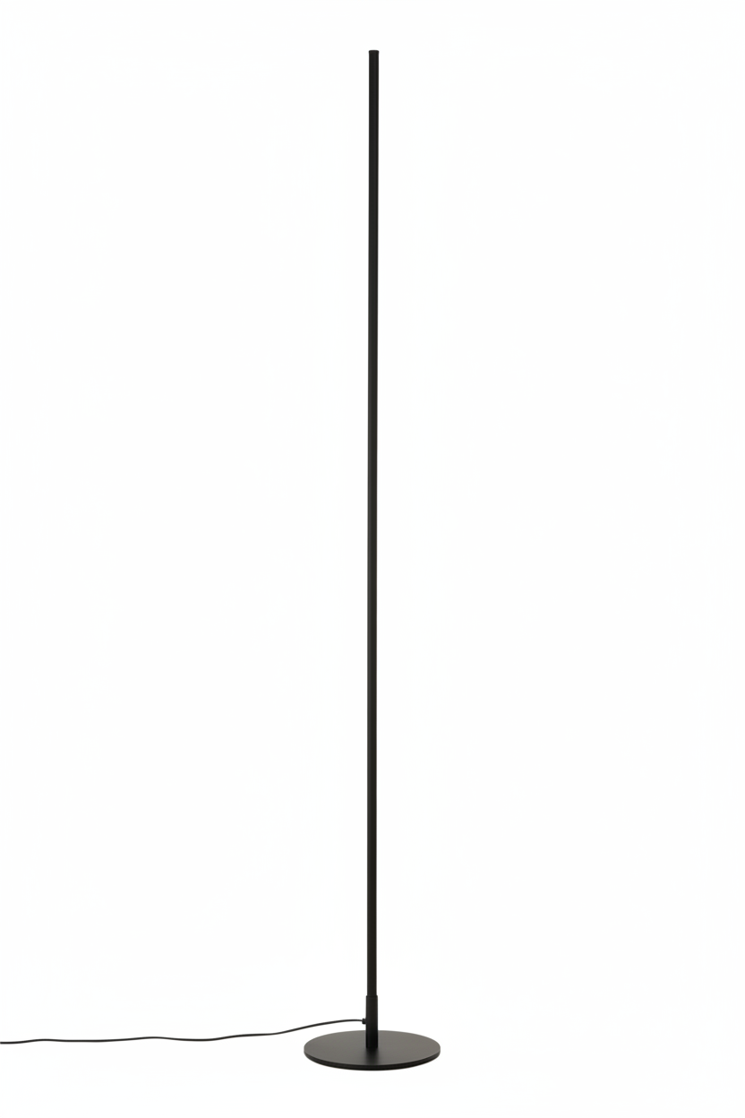Black LED Floor Lamp
