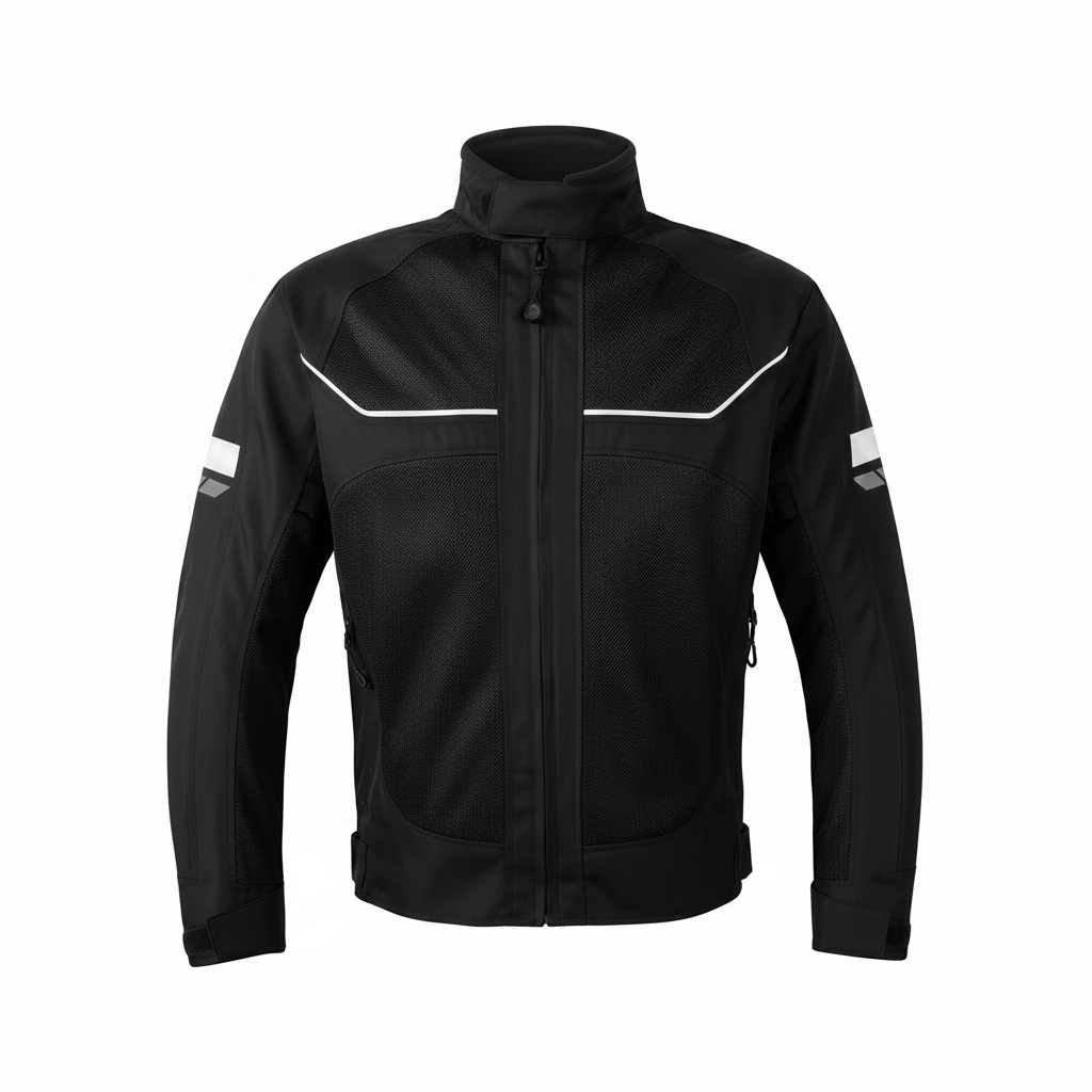 Black Motorcycle Jacket