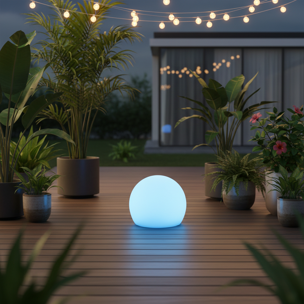 Blue Ball Deck