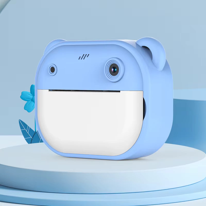 Kids Instant Print Camera Toy – Instant Photo Camera for Kids with Paper Rolls, 1080p Video, 32GB, Rechargeable .