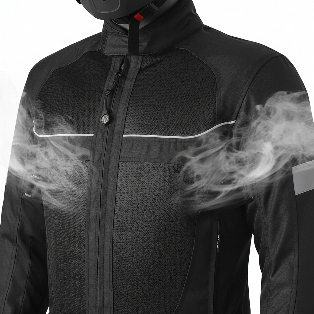 Breathable Mesh Close-up