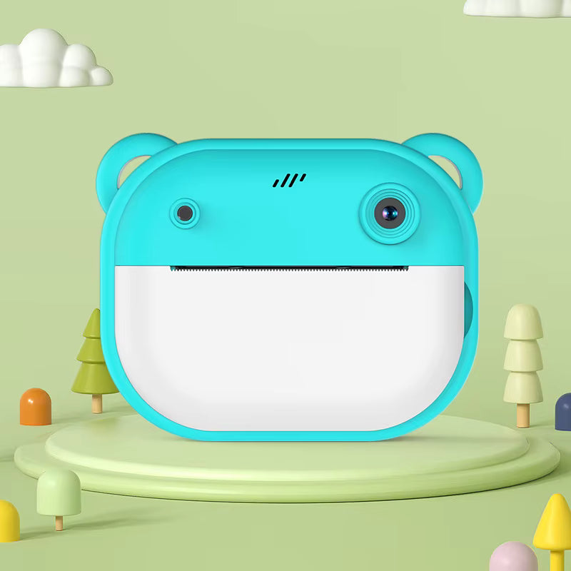 Kids Instant Print Camera Toy – Instant Photo Camera for Kids with Paper Rolls, 1080p Video, 32GB, Rechargeable .