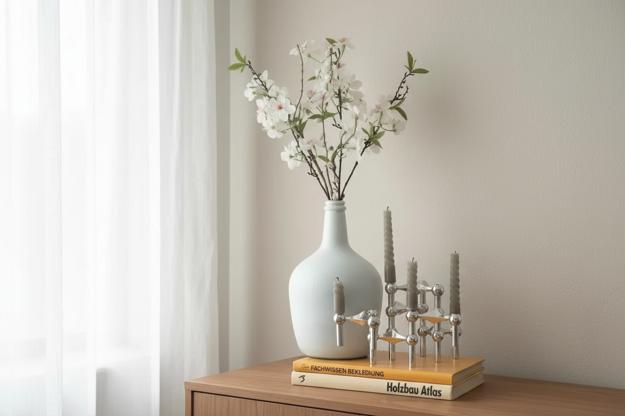 Candelabra with decor