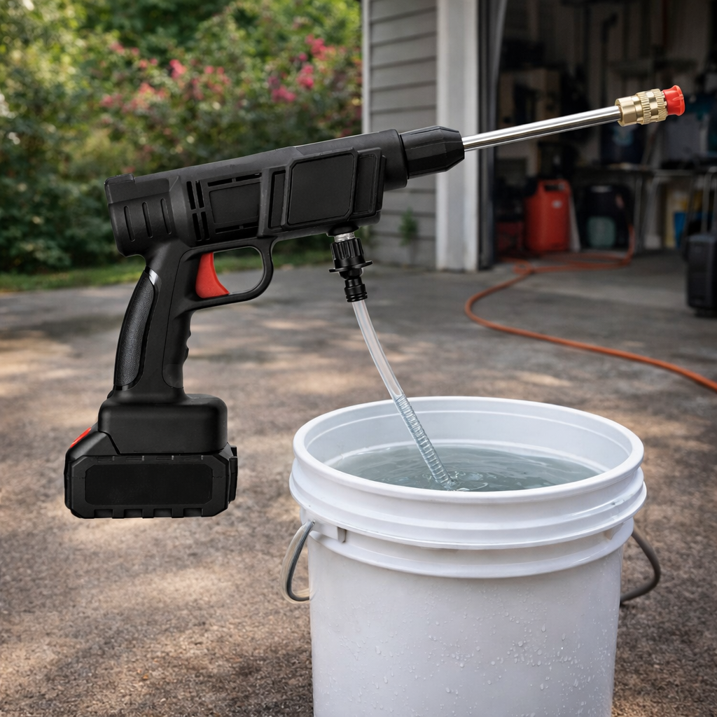 Cordless Pressure Washer – Portable Power Washer with Foam Cannon