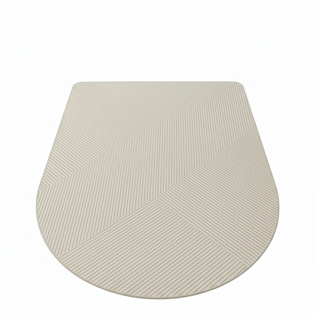Chair Mat White Background
