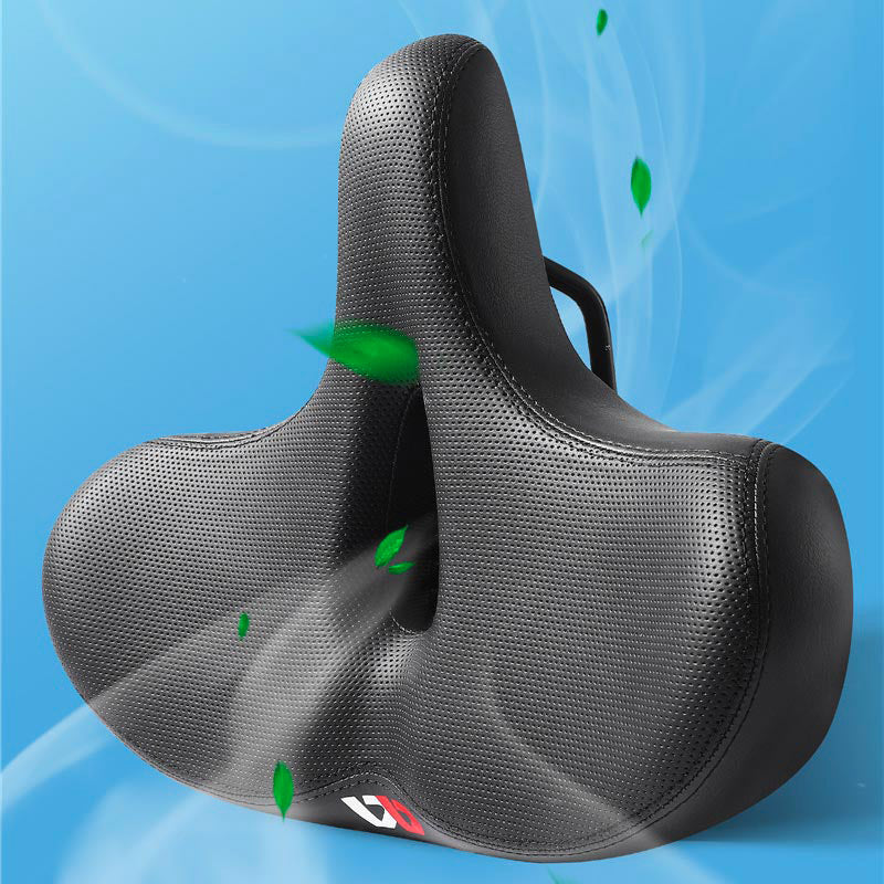 Bicycle Seat – Wide Comfort Bike Seat with Shock-Absorbing Springs