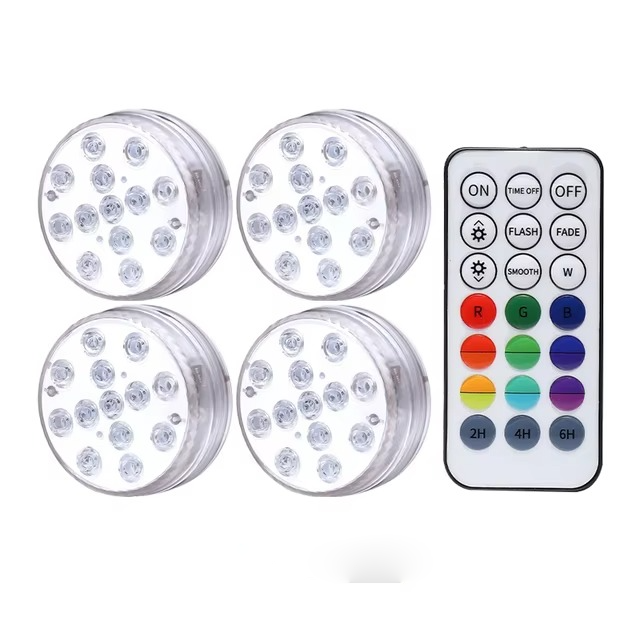Pool Lights – Submersible LED Light with Remote | Underwater Pool Light