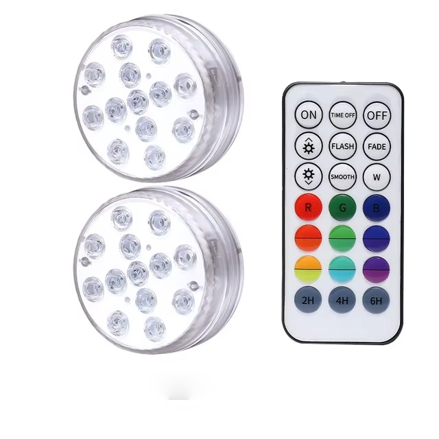Pool Lights – Submersible LED Light with Remote | Underwater Pool Light