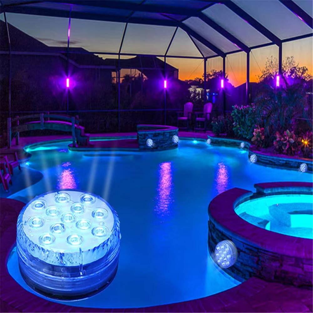 Pool Lights – Submersible LED Light with Remote | Underwater Pool Light