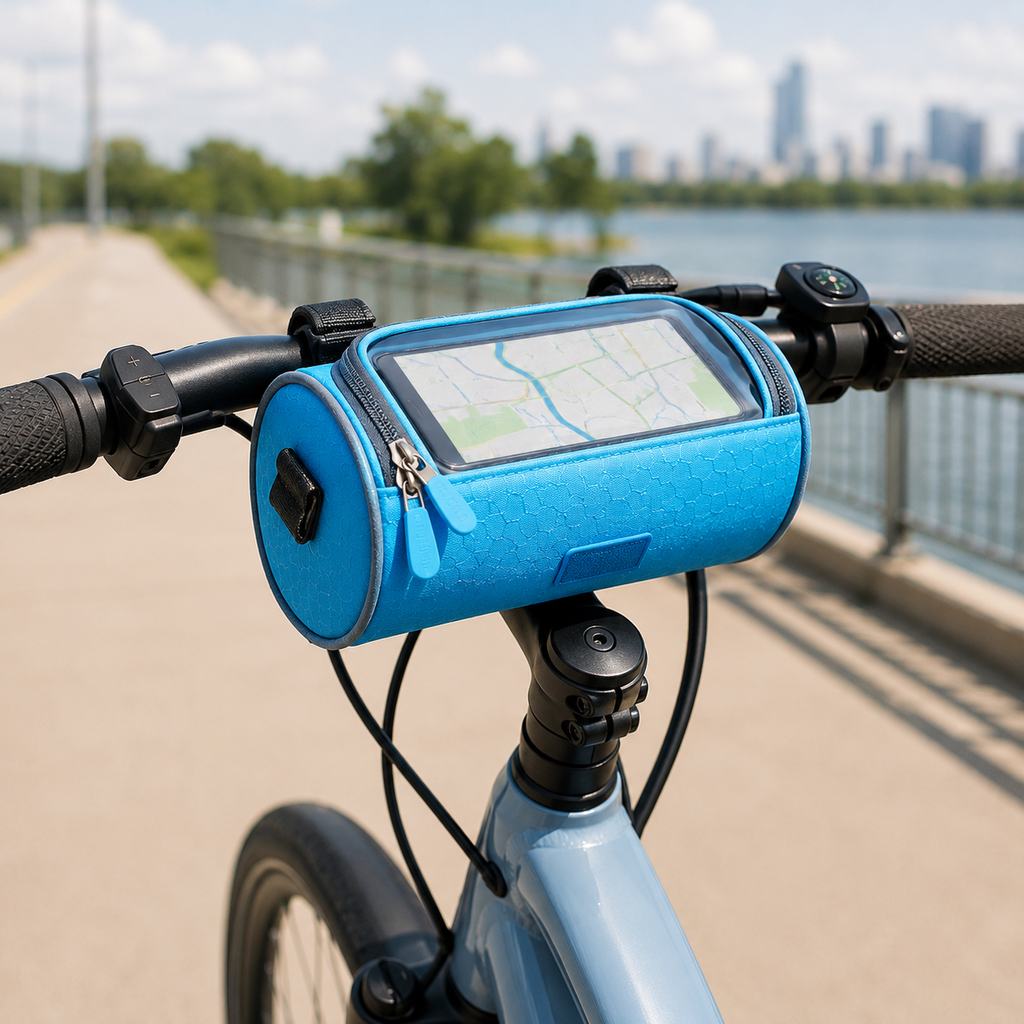 Handlebar Bag – Bicycle Bag with Touchscreen Window
