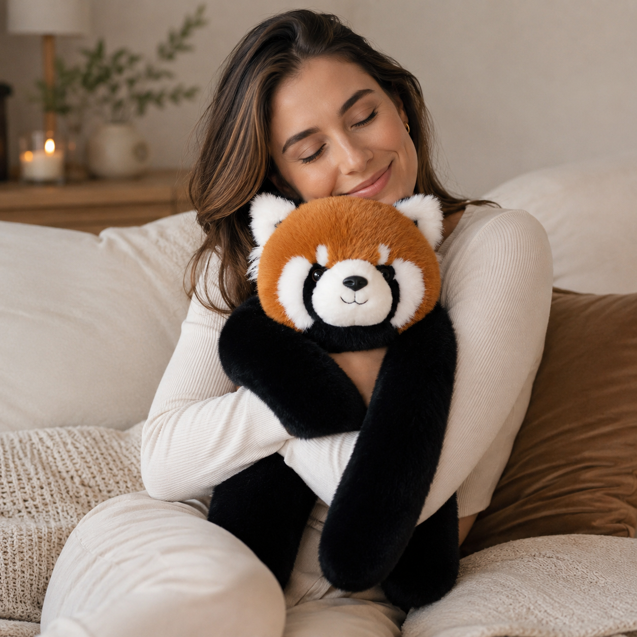 Weighted Stuffed Animal –  Panda Cuddle Plush for Adults And Kids