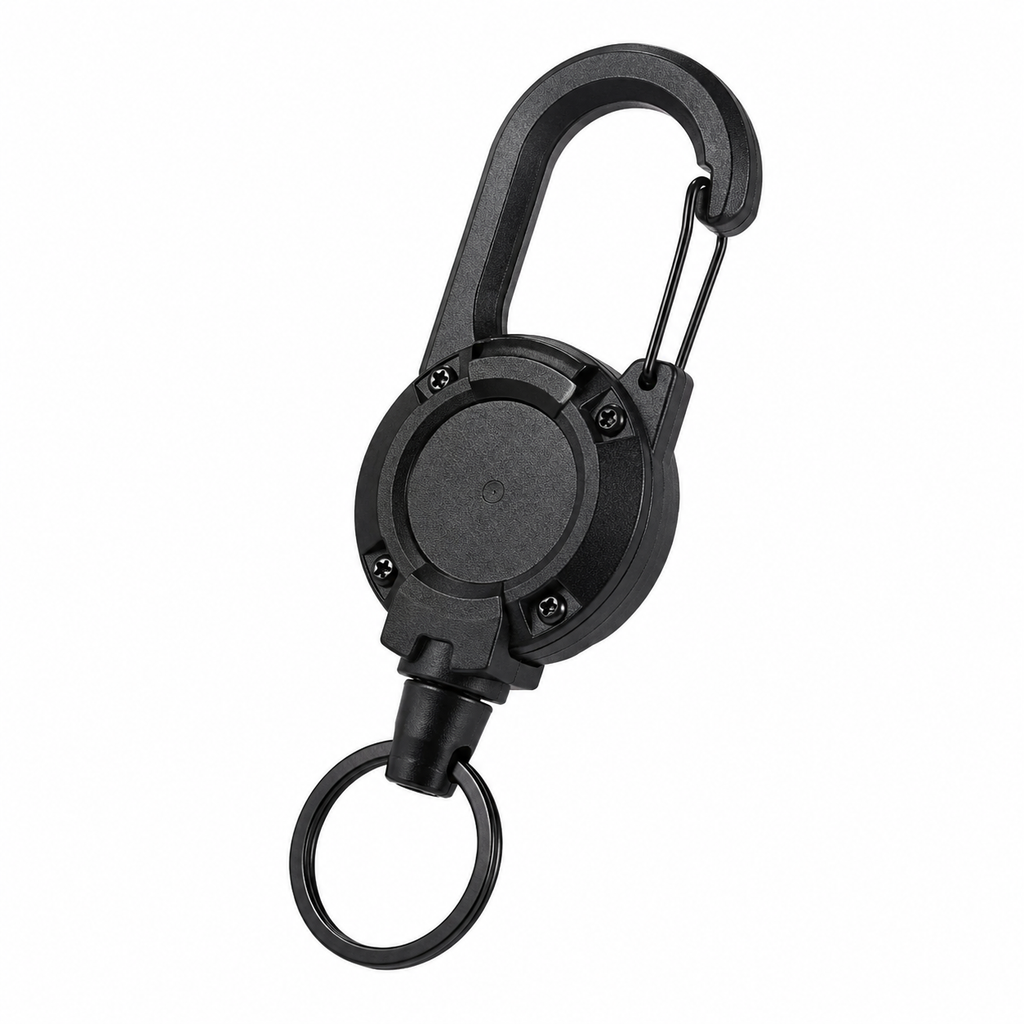 Retractable Keychain – Heavy Duty Key Holder with Steel Wire Cord