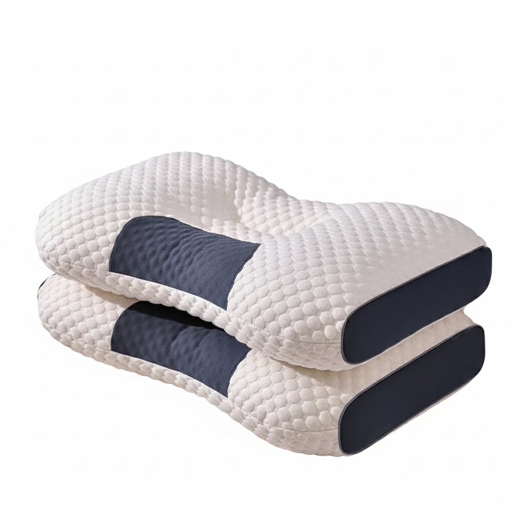 Ergonomic Pillows White Background GMC
