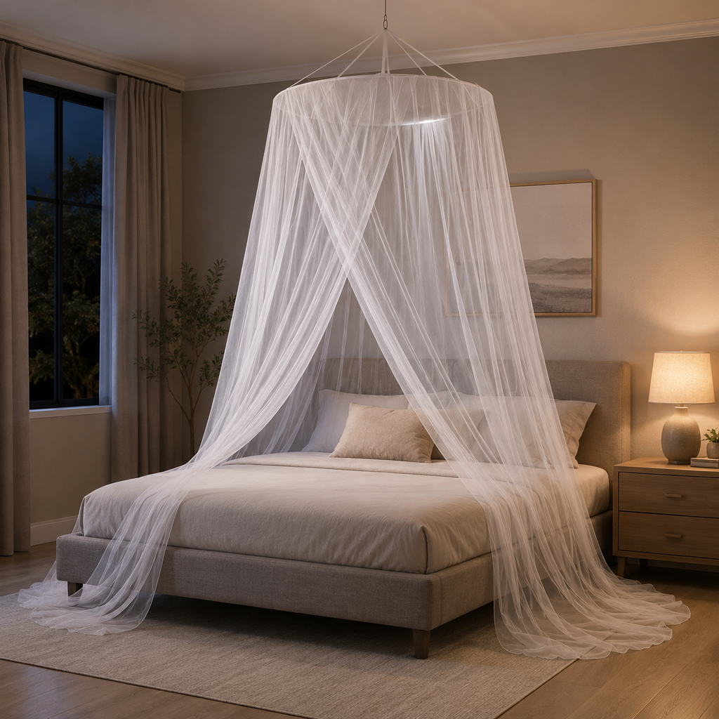 Mosquito Net for Bed – Hanging Mosquito Net Canopy