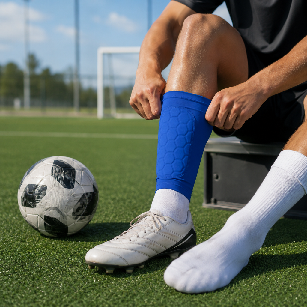 Shin Guards Soccer Football – Shock-Absorbing Breathable Shin Pads