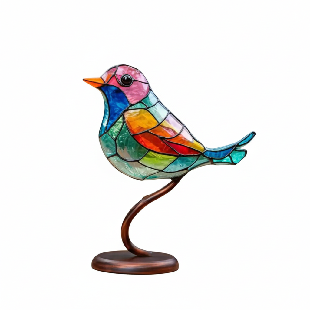 Five Birds – White BG