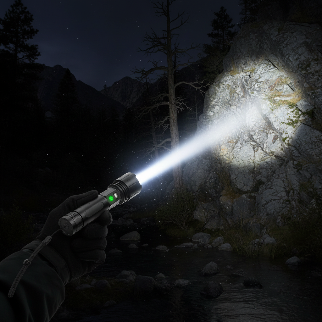 Flashlight Lifestyle 1 – Night Beam