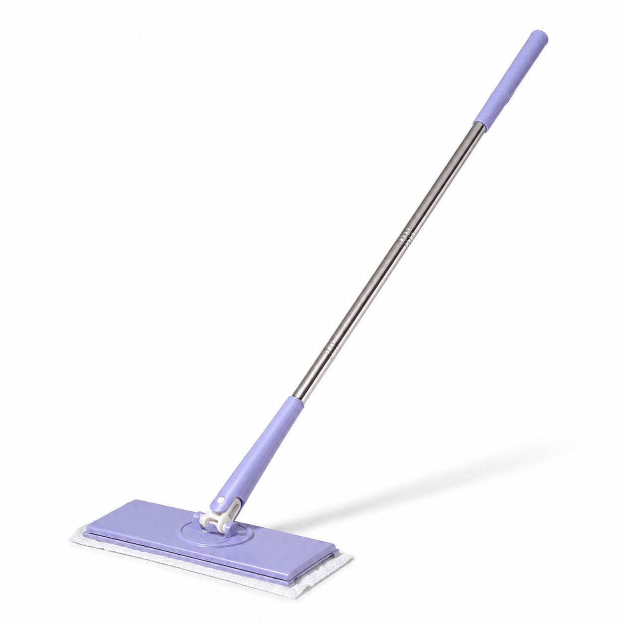 Floor Mop – Flat Mini Mop with 360° Head and Press Cloth Release