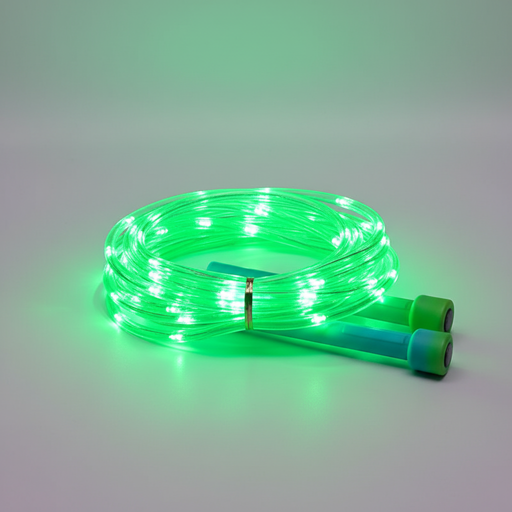 Green LED Jump Rope