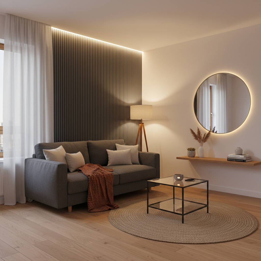 Grey Small Living Room