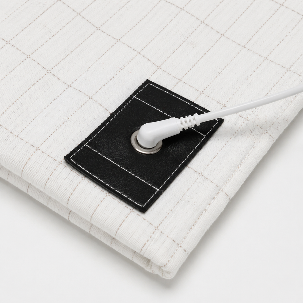 Grounding Bed Sheet – Earthing Bed Sheet with Grounding Cord
