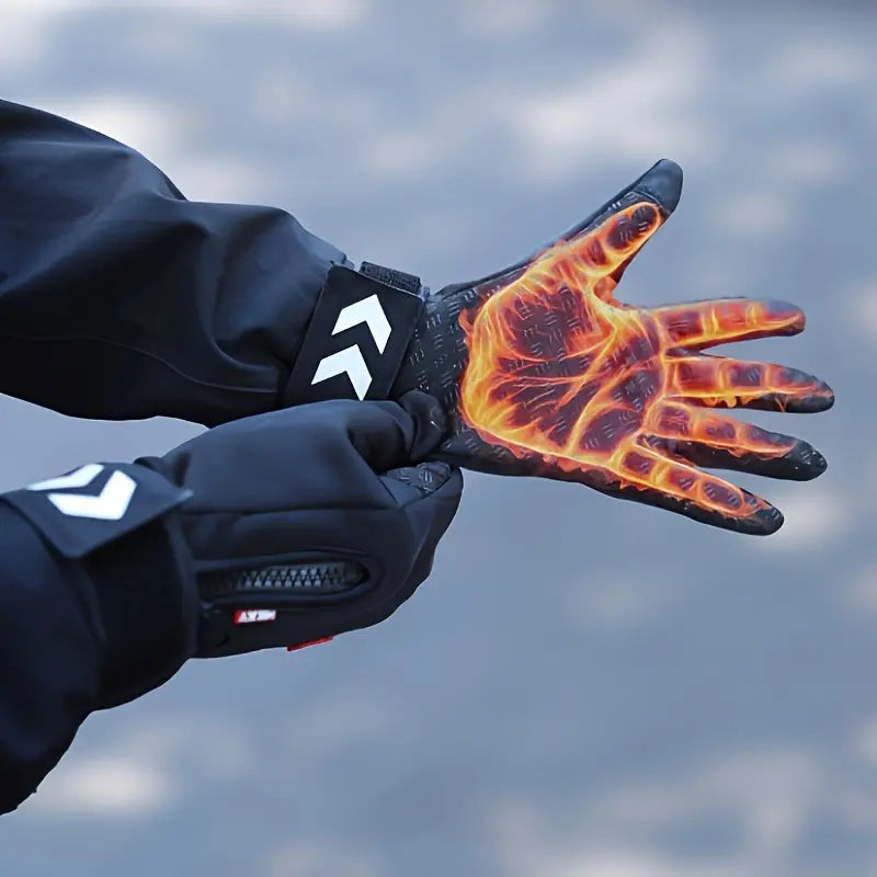 Heat Retaining Thermal Warming Gloves – Touchscreen Cycling & Ski Gloves