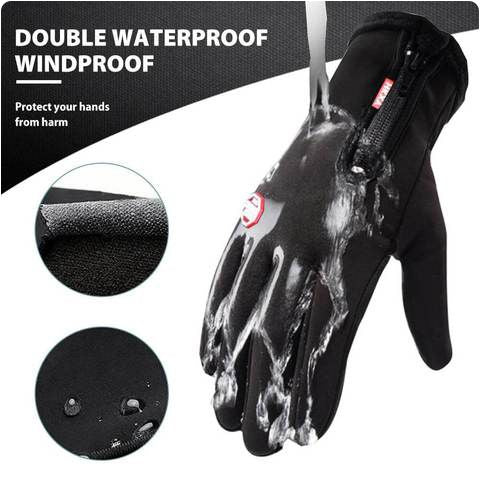 Heat Retaining Thermal Warming Gloves – Touchscreen Cycling & Ski Gloves