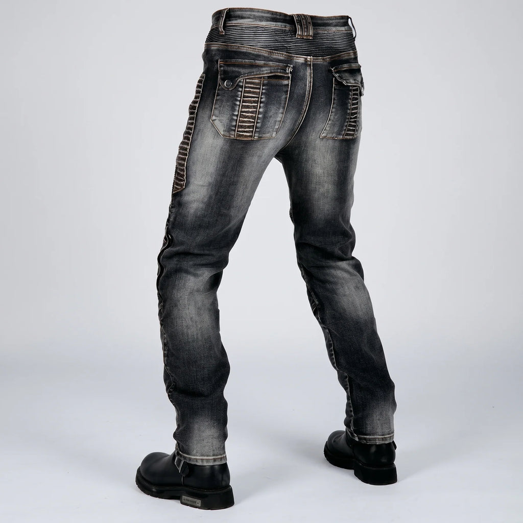 Motorcycle Jeans – Kevlar Reinforced Riding Jeans with CE Protectors