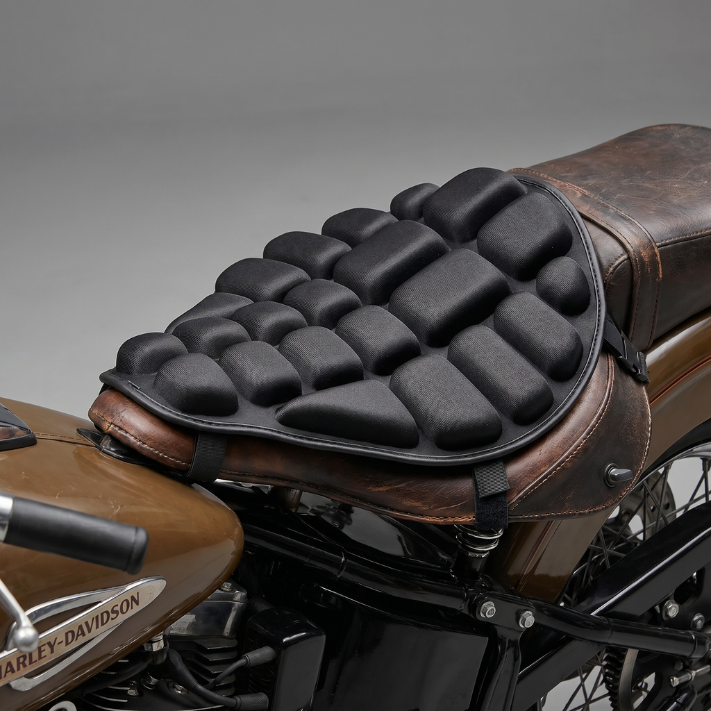 Motorcycle Seat Cushion – Comfort Riding Seat Pad