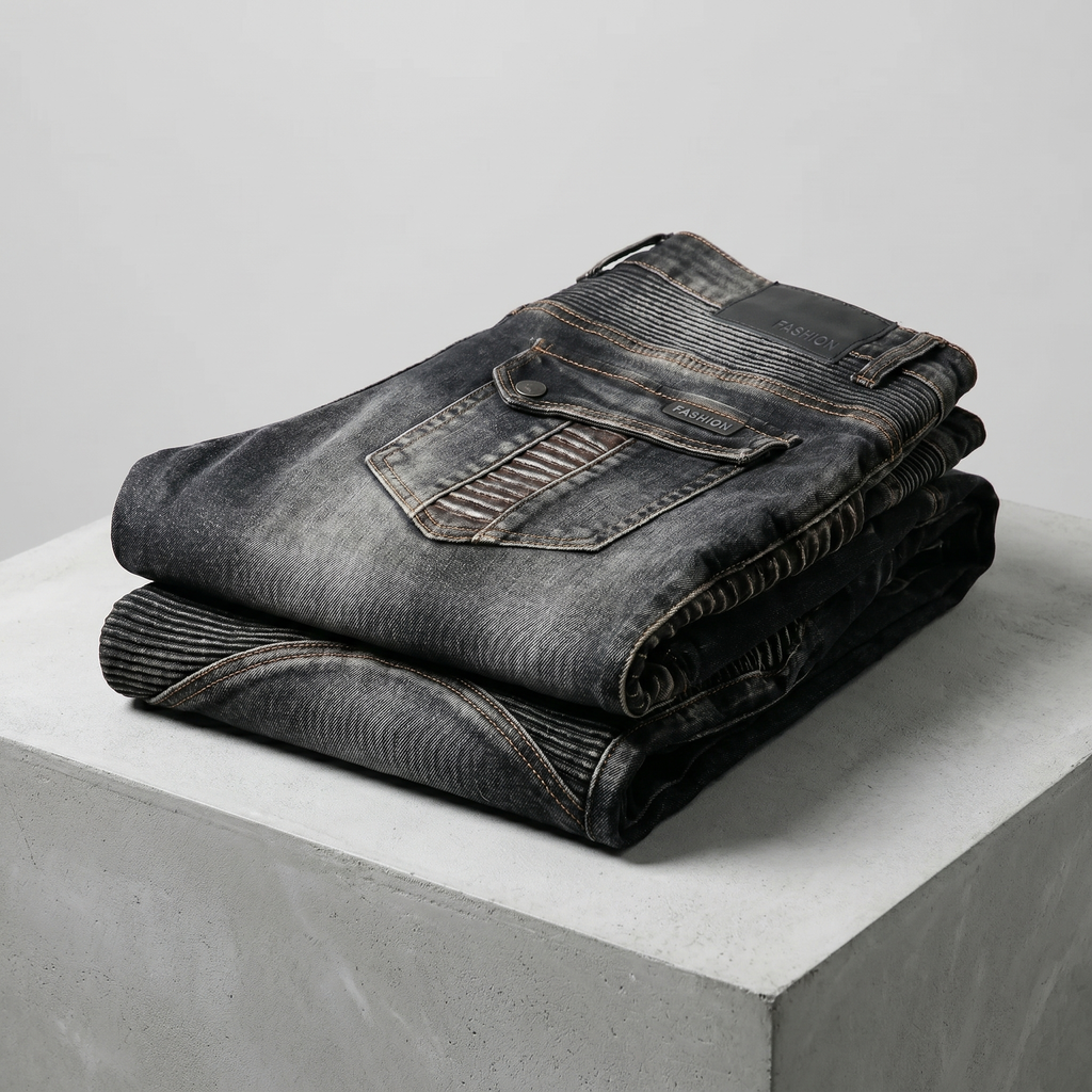 Motorcycle Jeans – Kevlar Reinforced Riding Jeans with CE Protectors