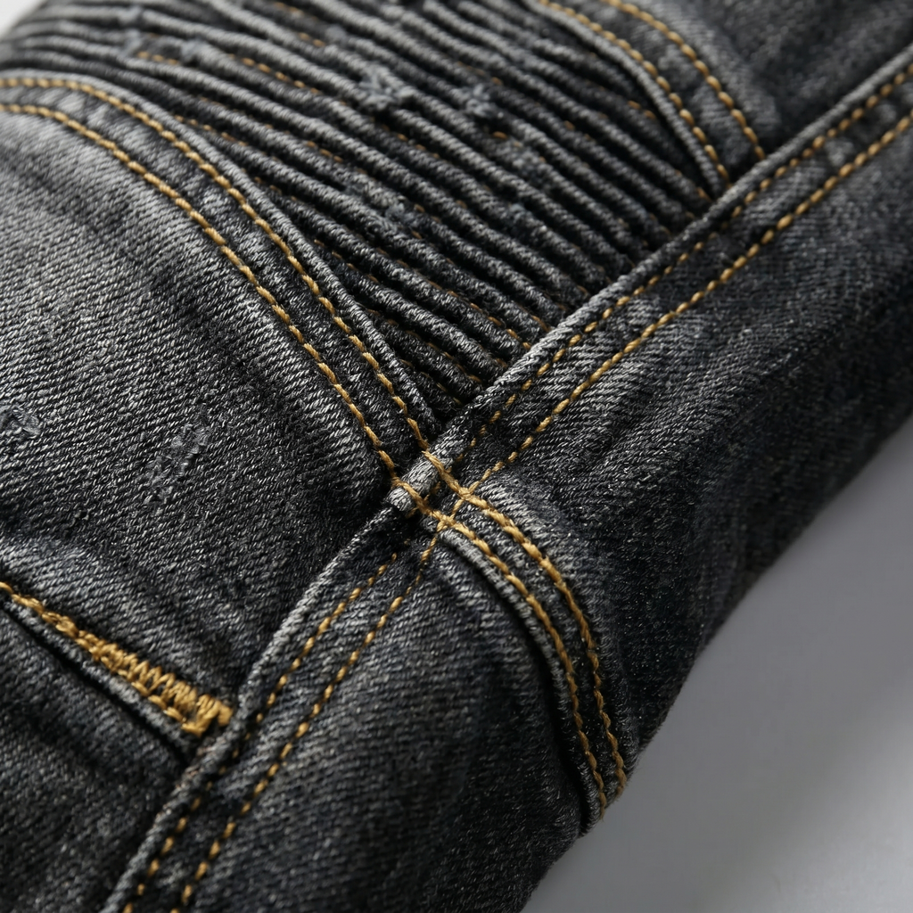 Motorcycle Jeans – Kevlar Reinforced Riding Jeans with CE Protectors