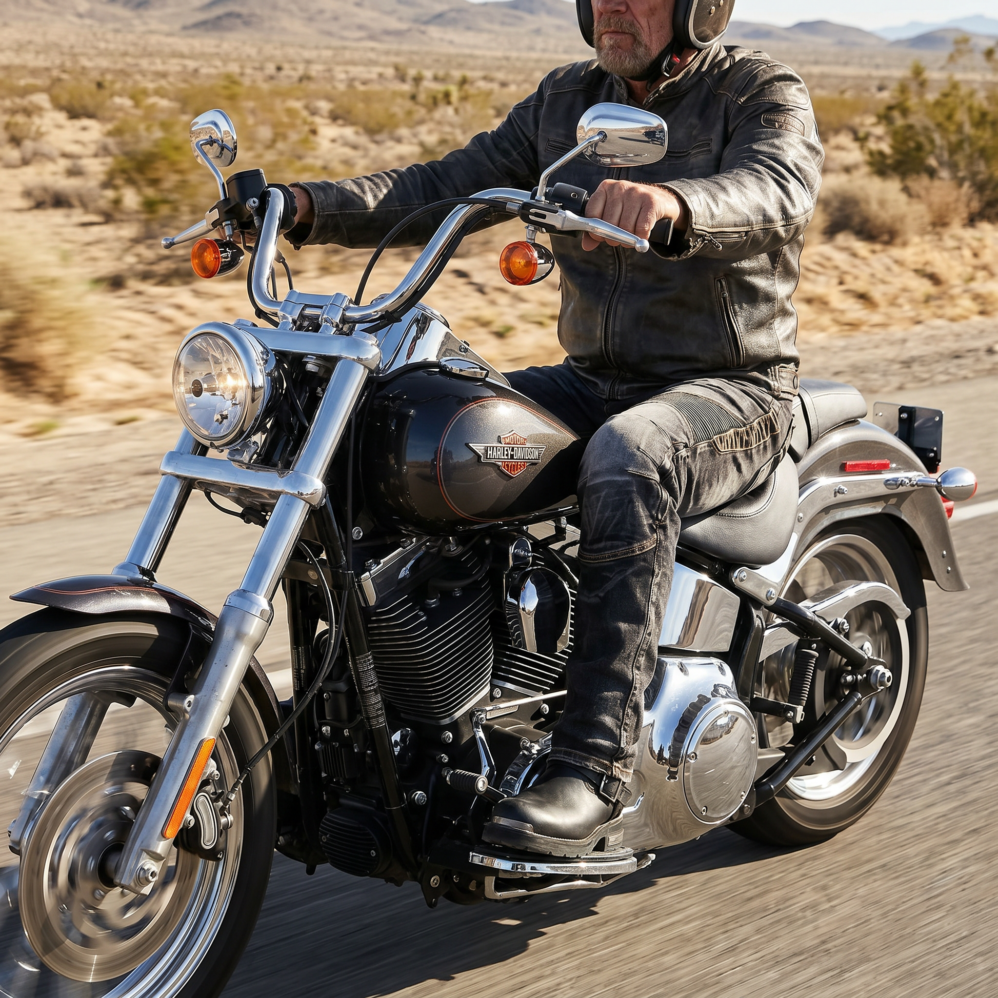 Motorcycle Jeans – Kevlar Reinforced Riding Jeans with CE Protectors