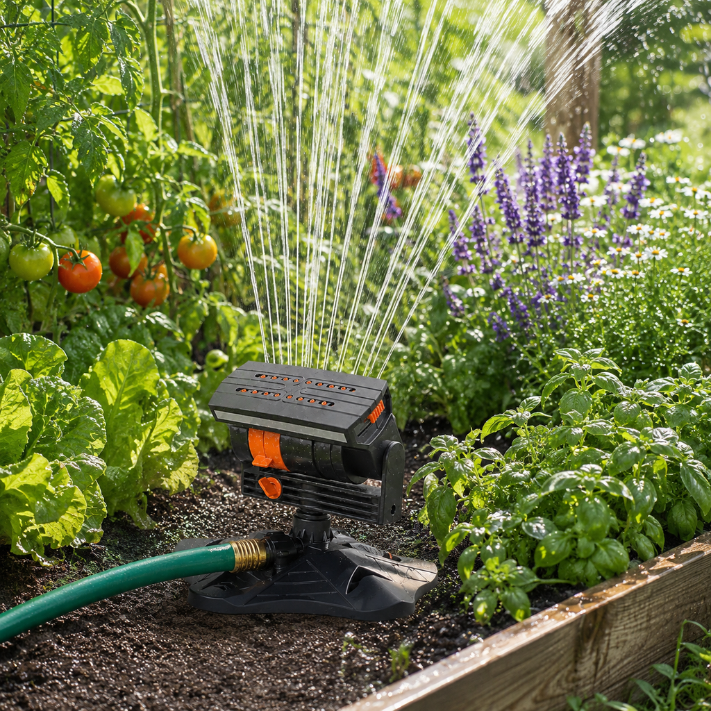 Lawn Sprinkler – Adjustable Garden Water Sprinkler