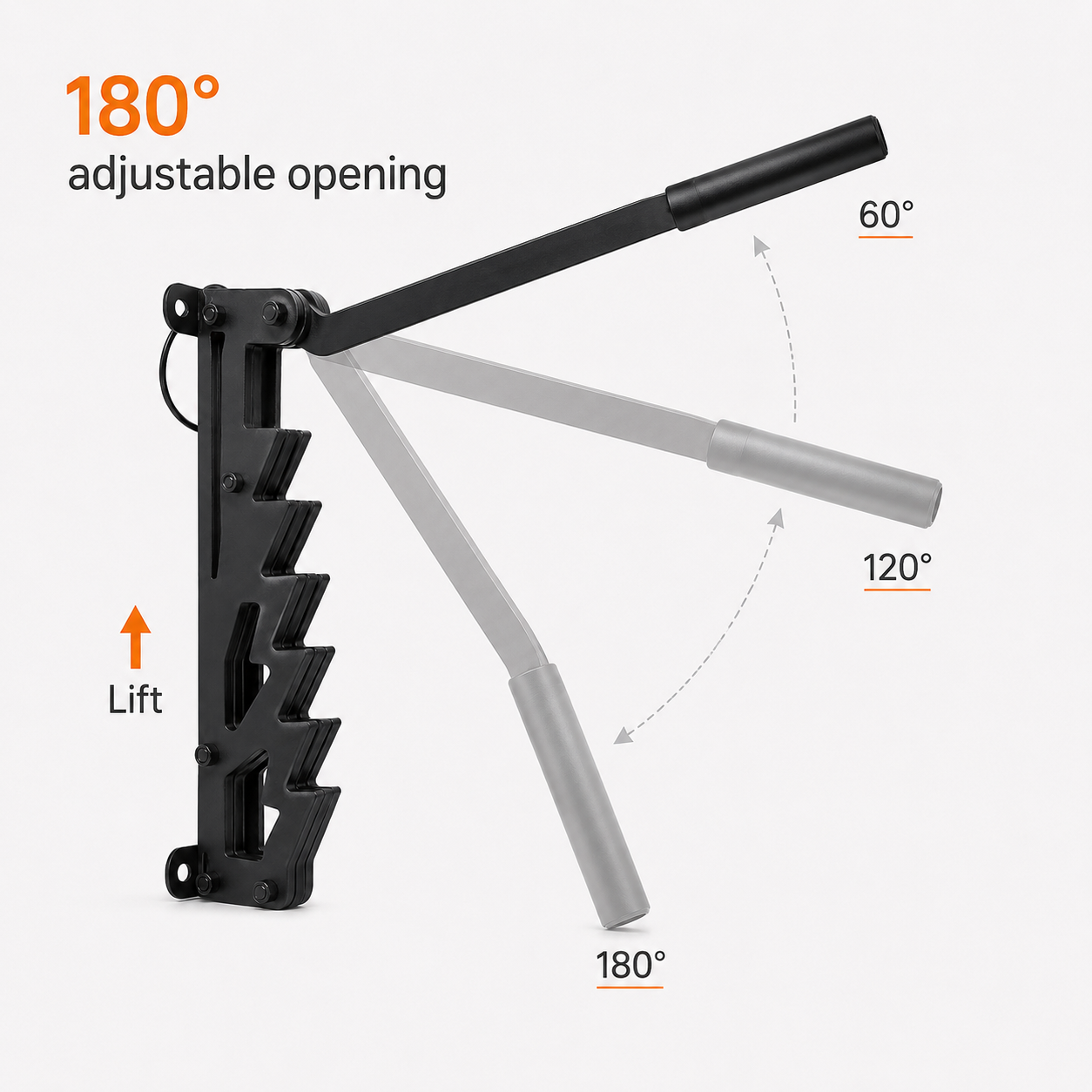 Wall-Mounted Firewood Splitter for Easy Wood Splitting and Kindling