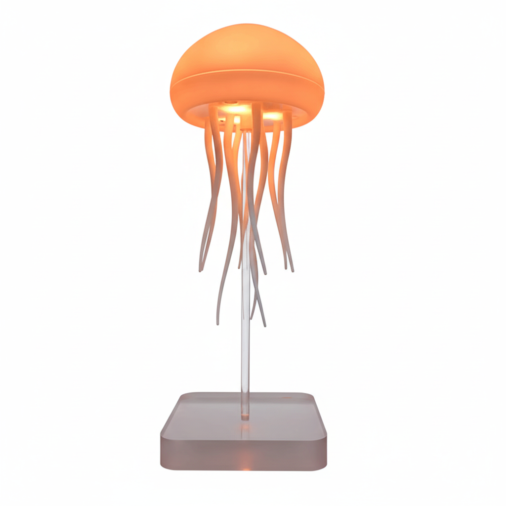 Jellyfish Lamp White Background