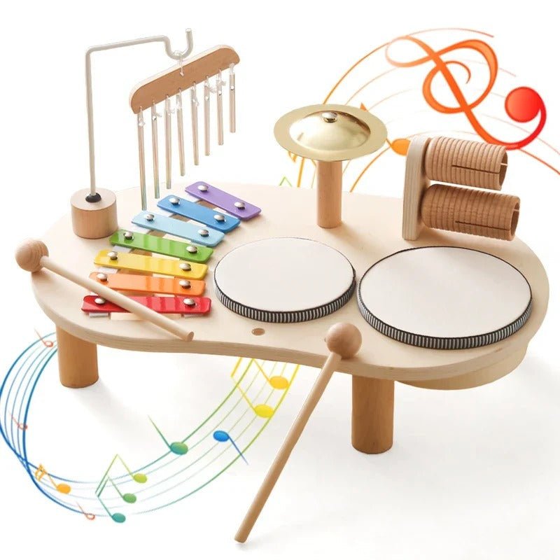Wooden Baby Musical Instruments Set – Montessori Educational Toy