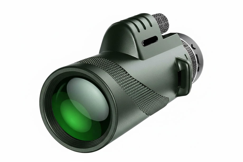 Monocular telescope - white background