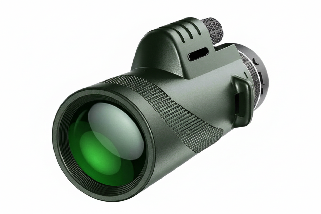 Monocular telescope - white background