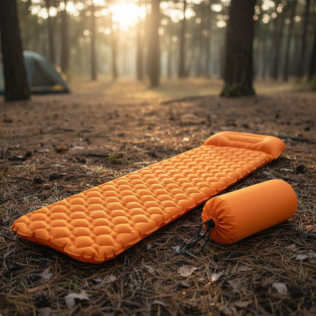 Orange Sleeping Pad