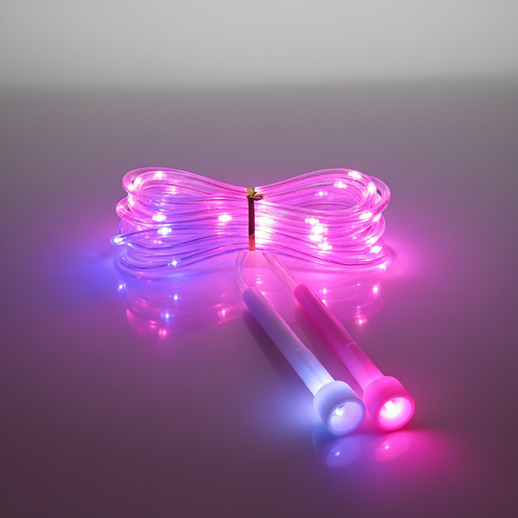 Pink Purple LED Jump Rope