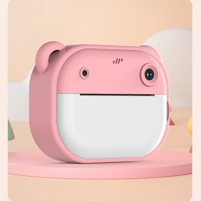 Kids Instant Print Camera Toy – Instant Photo Camera for Kids with Paper Rolls, 1080p Video, 32GB, Rechargeable .