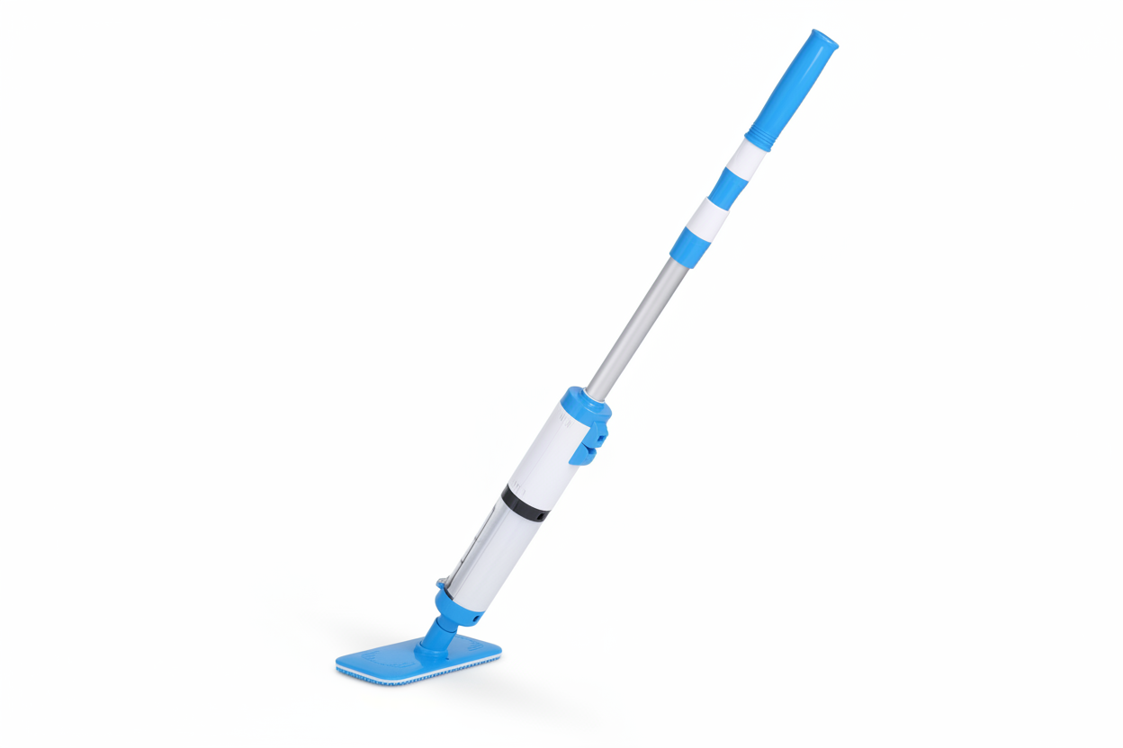 Pool vacuum - back angle view