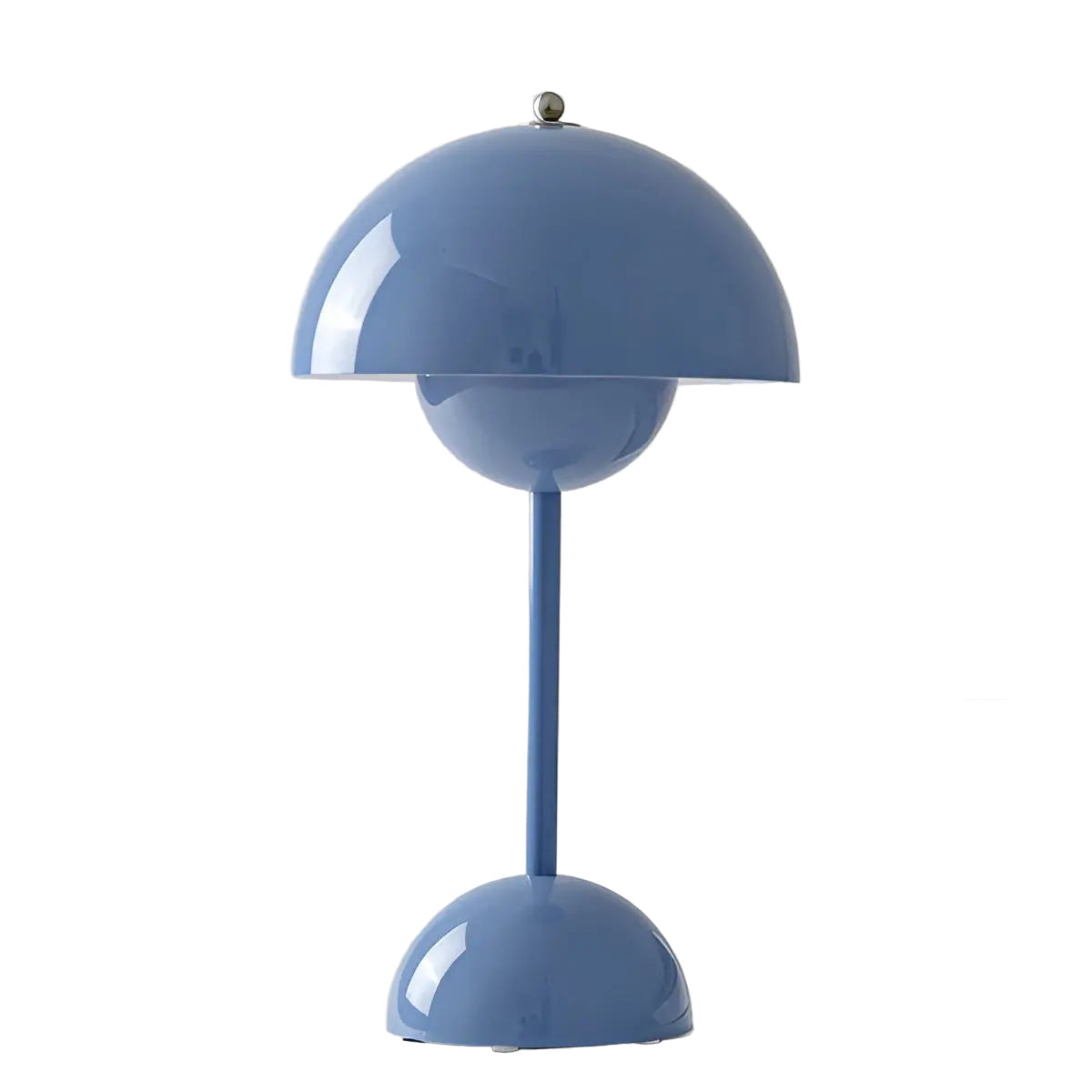 Scandinavian Mushroom Flower Table Lamp – Minimalist Nordic Wood Decor