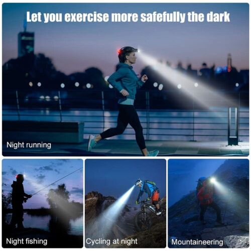 Zoomable LED Headlamp – Rechargeable, Waterproof Outdoor Light