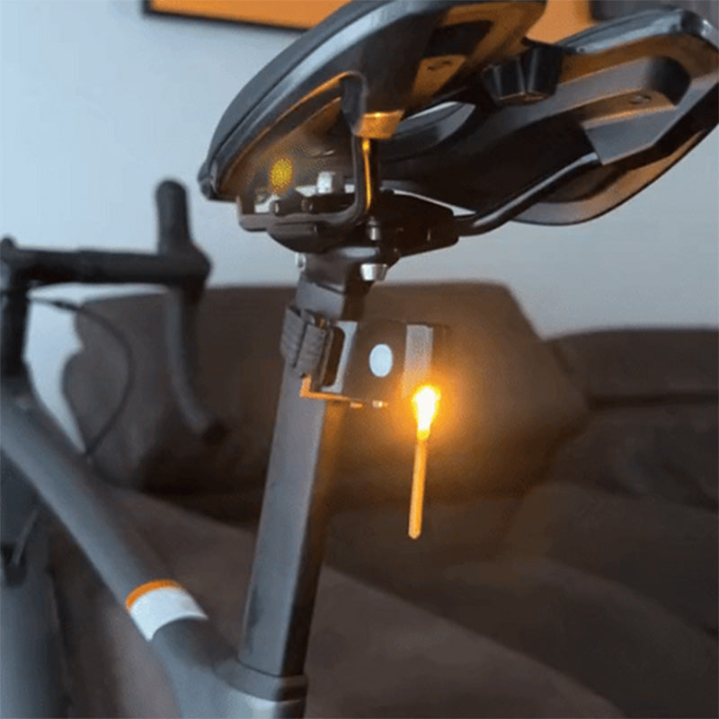 LED Bike Tail Light – Rechargeable Bicycle Rear Light, 6 Colors