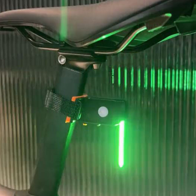 LED Bike Tail Light – Rechargeable Bicycle Rear Light, 6 Colors