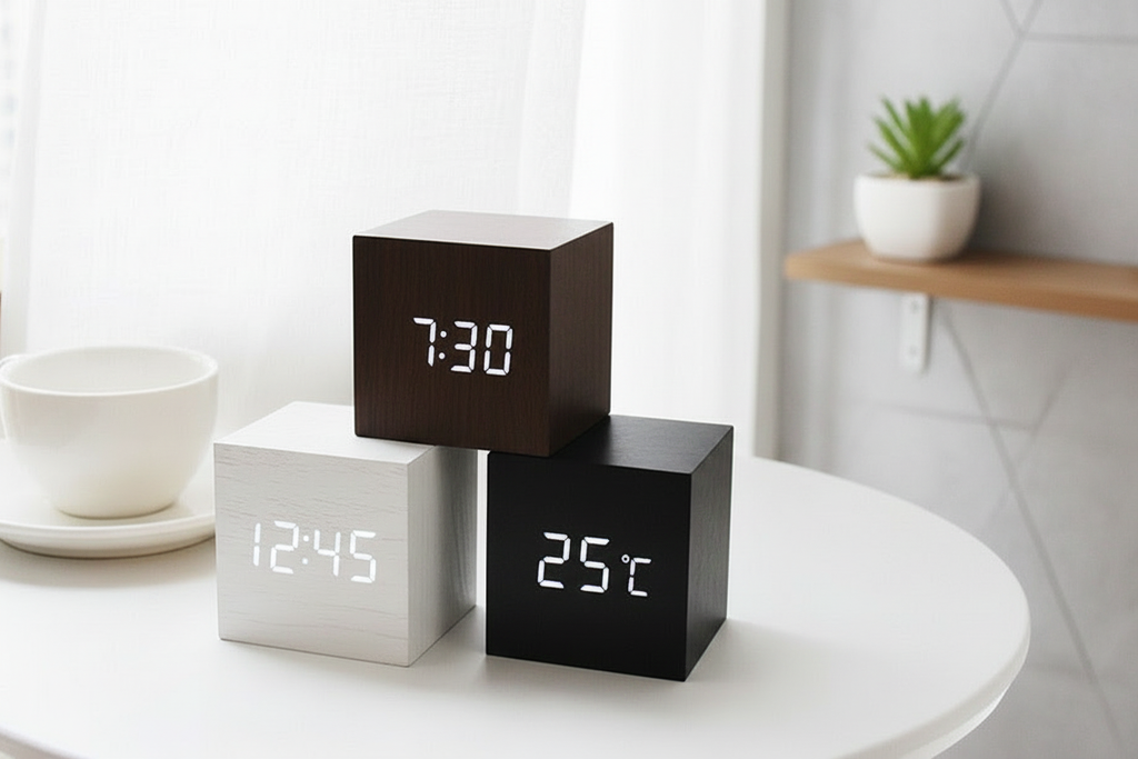 Three LED Clocks New Background