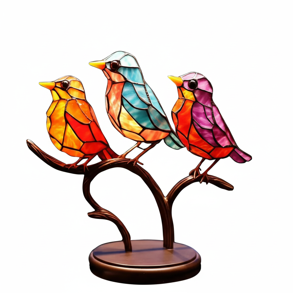 Two Birds – White BG