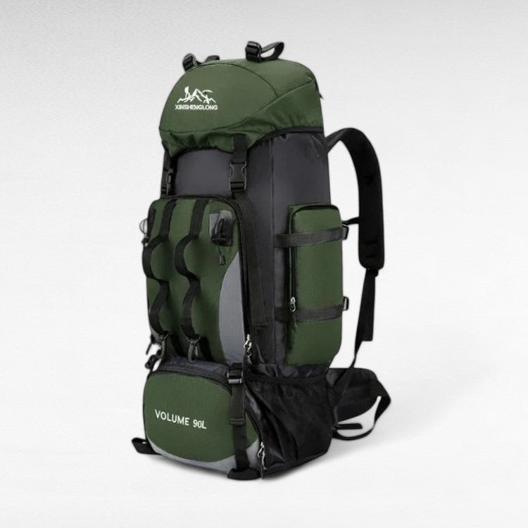90L Hiking Backpack – Waterproof Trekking Pack with Rain Cover